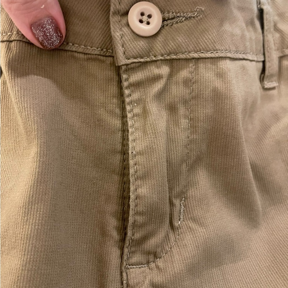 Low rise cuffed khakis Y2K flap pockets 27 - Picture 8 of 10